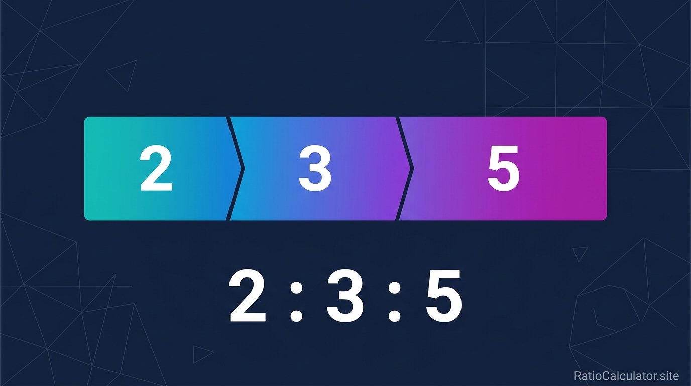 How to Solve Three Number Ratio Problems: Step by Step With Examples